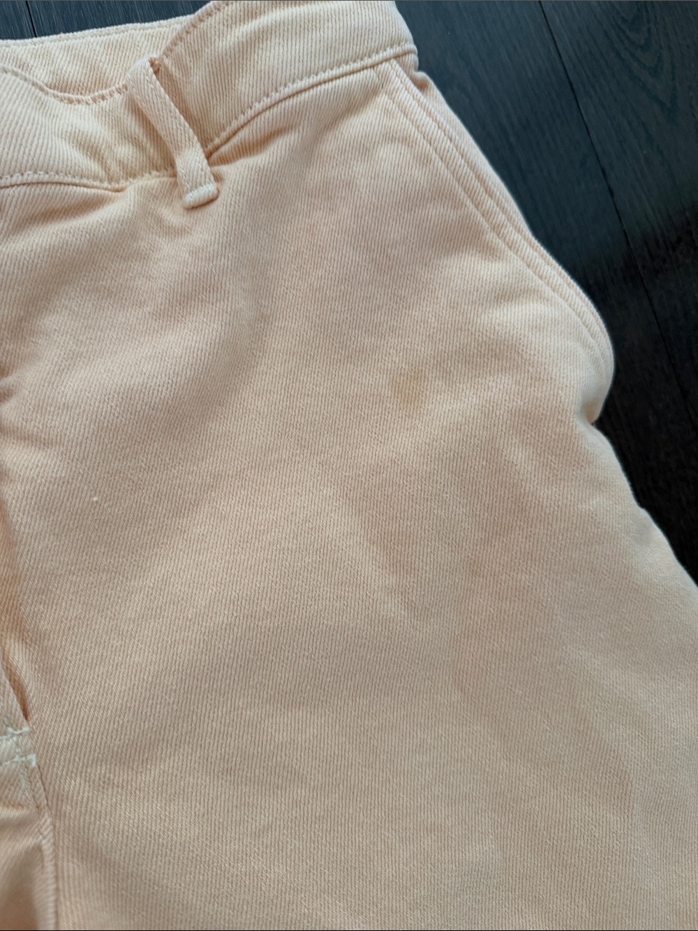 Wilfred Free tangerine denim cargo pants size 8 - Picture 4 of 5